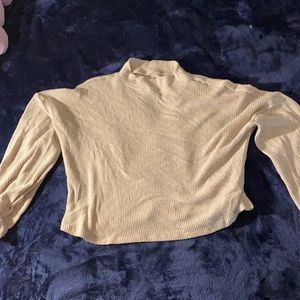 SO tan turtleneck sweater small
